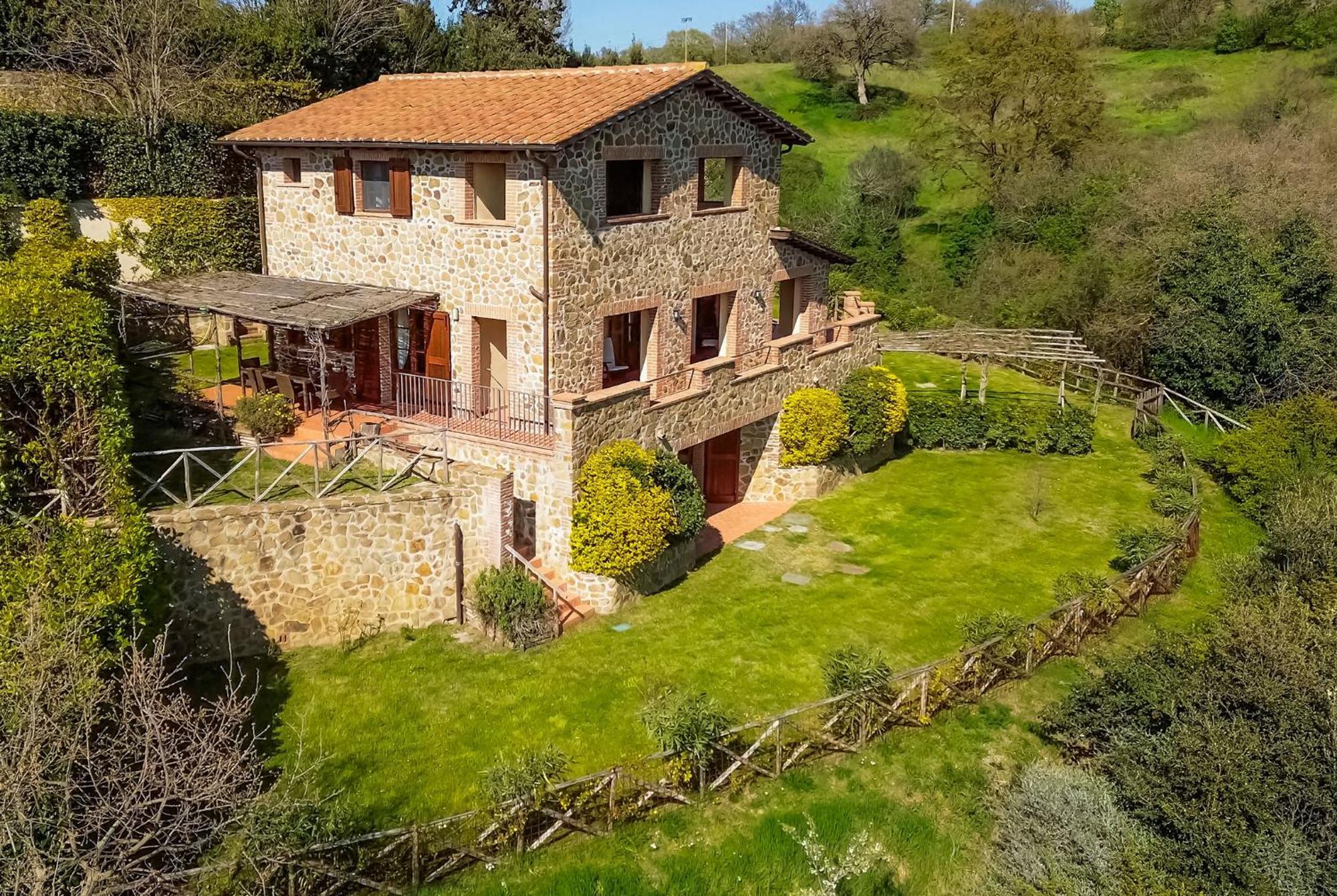 Home With A View In Scansano, Tuscany Dış mekan fotoğraf
