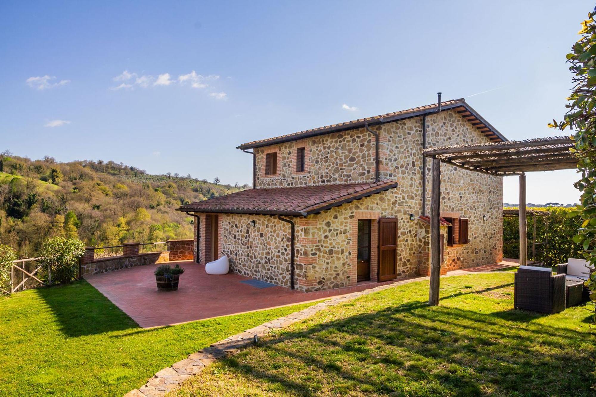 Home With A View In Scansano, Tuscany Dış mekan fotoğraf